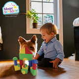 50 Piece EVA Shaped Building Blocks: Build, Learn, and Play Safely!