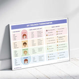 My Feelings Thermometer Poster(last in stock, quality not 100%)Discounted