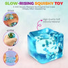 Snowflakes Jelly Cube