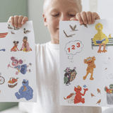 Mindfulness Moments with Sesame Street Floor Puzzle