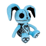 Arctic Blue Voodoo Goth Bunny Plush