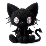 Vampire Goth Black Cat Plush