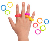 Textured Fidget Rings- Set of 3