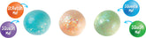 Galaxy Glitter Balls- Pack of 3