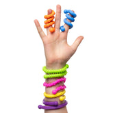 Textured Twistable Strings a pair