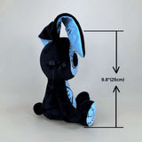 Goth Voodoo Blue Bunny Plush