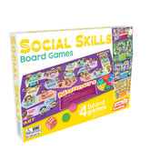 Social Skills Board Games set of 4