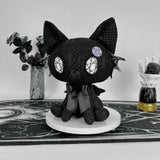 Vampire Goth Black Cat Plush