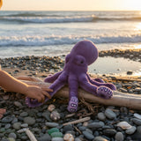 Octopus, purple - 32cm weighted approx 400g