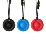 Chew disc pop it.