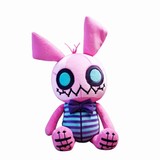 Emo Creepy Pink Bunny Stuffed Animal