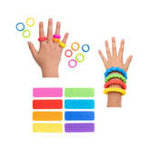 Textured Fidget Set with Strip, Bracelet and Ring