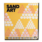 Round Blue Sand Art