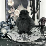 Black Goth Crow Plush Toy