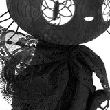 Black Bombay Gothic Cat Plush