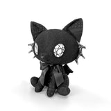 Vampire Goth Black Cat Plush