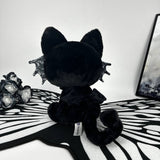 Vampire Goth Black Cat Plush
