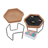 Hex Tray Chalk Kit 🎨🏛️✨