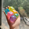 Glitter Cubes