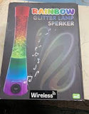 Rainbow Glitter Lamp Speaker