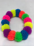 pom pom squishy bracelet