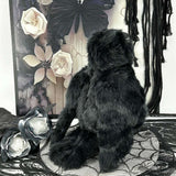 Black Goth Crow Plush Toy