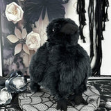 Black Goth Crow Plush Toy