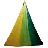 Large Tritone Silky Nylon Wrap Swing- Green/Dark Green (450x250cm)