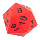 20 Sided Dice Red