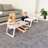 Kid's Foldable Floor Table version 1 and version 2