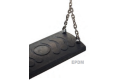 Rubber Swing Seat ‘COMFORT’ With Stainless Steel Chains KBT Swing Seat (Commercial- Aluminium Insert)