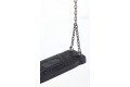 Rubber Swing Seat Medium ‘Curve’ With Stainless Steel Chains 2.5m (Commercial grade - Aluminum Insert)