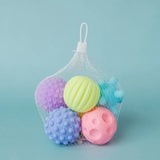 6 Pack Sensory Ball Soft Toy Biteable Cognitive Ball