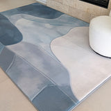 The Mellow Mat v2® Designer Print | Blue Haze (Soft Touch Sensory Tatami Rug)
