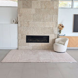 The Mellow Mat v2® Designer Print | Sahara Lines (Soft Touch Sensory Tatami Rug)
