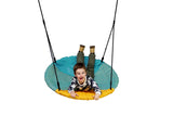 Nest Swing 'WINKOH' (sensory swing) Aqua / Yellow