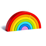 Wooden Rainbow Stacking Blocks