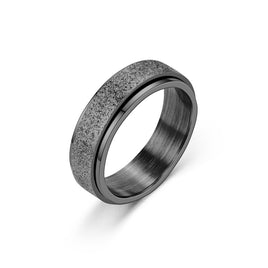 Black fidget ring
