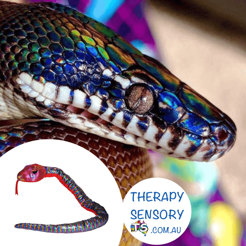 Sequin top animals snake