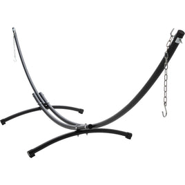 3.6m Steel Arc Hammock Stand in Black