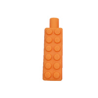 Lego look pencil toppers.