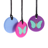 Silicone Butterfly Necklace