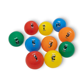 Number Balls 20cm Set of 10