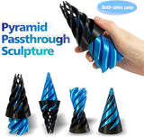 3D Printed Spiral Cone Fidget Toy