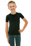 Boys Short Sleeve Compression Shirts