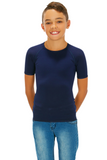 Boys Short Sleeve Compression Shirts