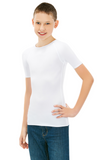 Boys Short Sleeve Compression Shirts
