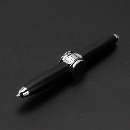 Fidget Pen Fidget Toys Pen for Anxiety Stress Relief Fidget Ballpoint Pens for School Kids Adult Fidget Spinner Ballpoint LED Pen, Size: 10.3cm*1.1cm