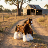 Clydesdale Horse- 20cm