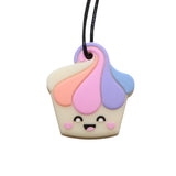 Cupcake Chew Pendant Pastel